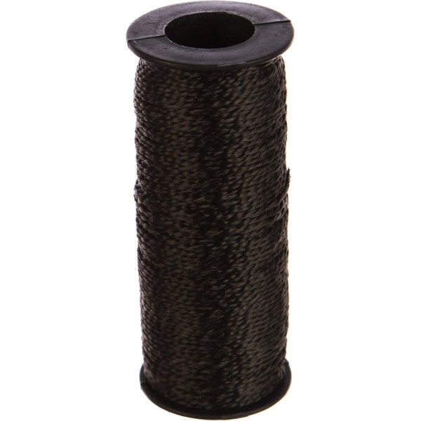 Крученая двухпрядная нить ПП, черная, 50 м, 1.3 мм Tech-Krep 139900