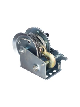 Ручная барабанная лебедка TOR TOR ЛФ-1200 (FD) г/п 0,5 т, длина троса 10 м 113051