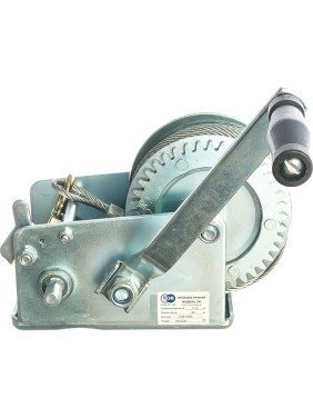 Ручная барабанная лебедка TOR ЛН-2500 (LHW) г/п 1,0 т, длина троса 20 м 11313