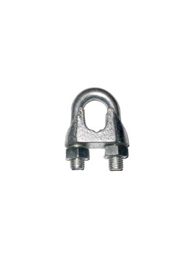 Канатный зажим КРЕП-КОМП DIN 741 м16 150шт зк16 Канатный зажим КРЕП-КОМП DIN 741 м16 150шт зк16