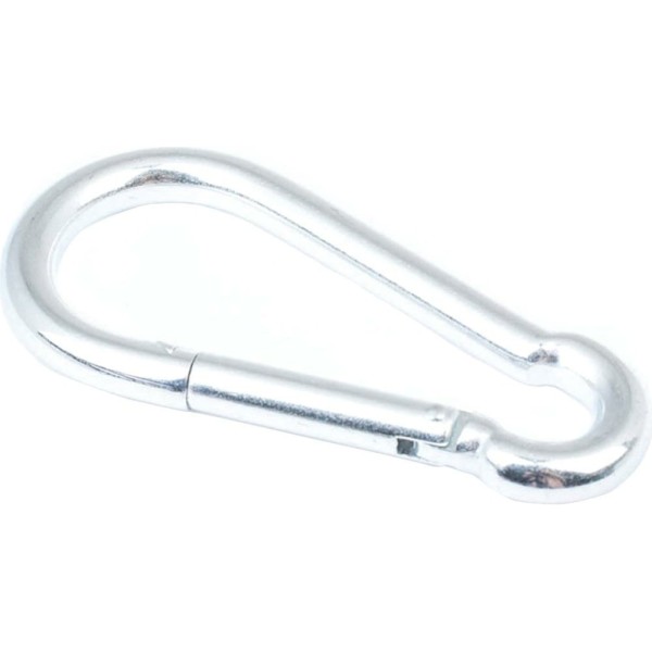 Пожарный карабин BEFAST DIN 5299C, покрытие белый цинк 10, 25 шт. KP1025S