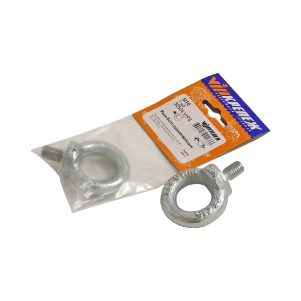 Рым-болт VIPкрепеж оцинкованный М10 1 шт 32504 VIPS