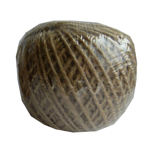 Джутовая веревка 3-х прядная d 18мм 15 м Шпагат 61012393