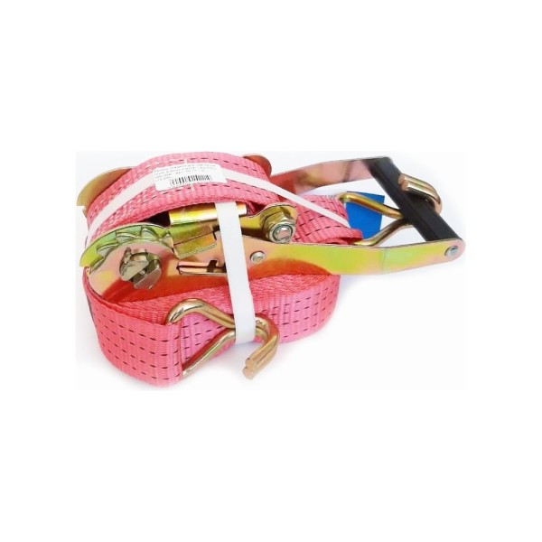 Стяжной ремень для крепления груза эконом класса РОМЕК 1,5/3,0тн с крюками арт. 50.15.1.0 10000