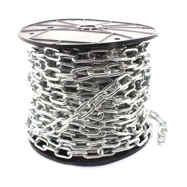 Короткозвенная цепь Невский Крепеж DIN 766, 4 мм, 30 м 828001