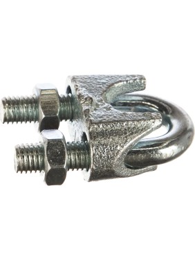 Зажим троса ПАРТНЕР DIN741 ZN 19мм 4690250051011 Зажим троса ПАРТНЕР DIN741 ZN 19мм 4690250051011