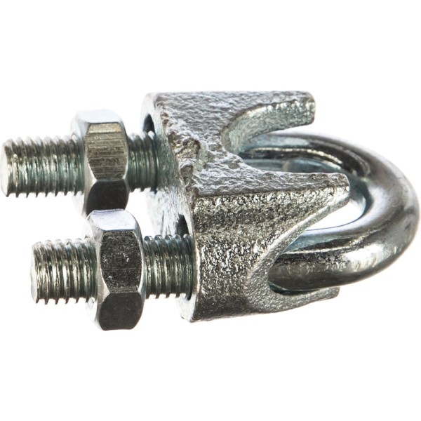 Зажим троса ПАРТНЕР DIN741 ZN 19мм 4690250051011