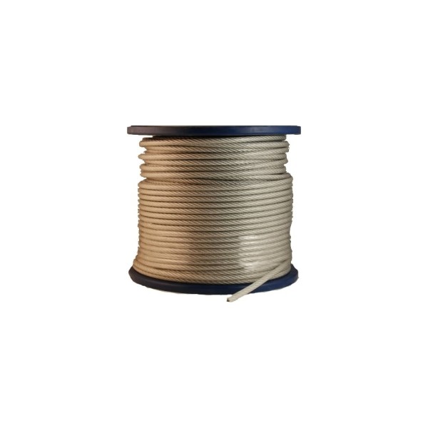 Трос в оплетке Метизный двор 6/8 мм DIN 3055, 100 м 4690441030450