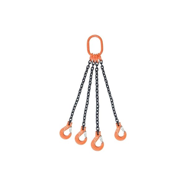 Цепной четырехветвевой строп СТРОП-ПРО 4СЦ 2,36т 3м 8 класс SP04352