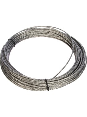 Стальной трос для растяжки DIN 3055, 3 мм, 30 м Tech-Krep 127846