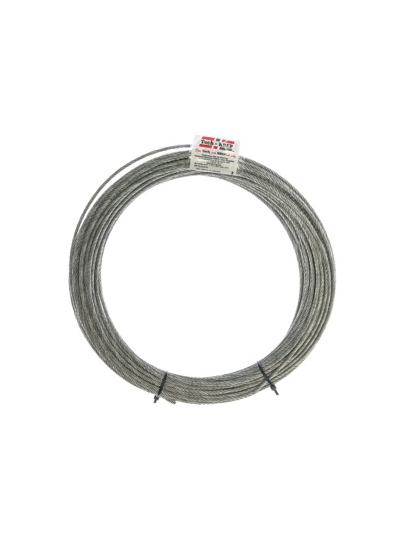 Стальной трос для растяжки DIN 3055, 3 мм, 30 м Tech-Krep 127846