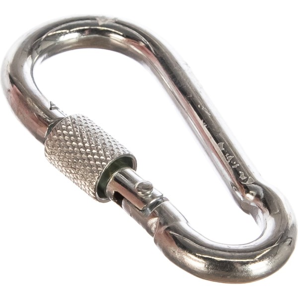 Карабин c фиксатором ПАРТНЕР DIN5299D ZN M 7 4690250051363