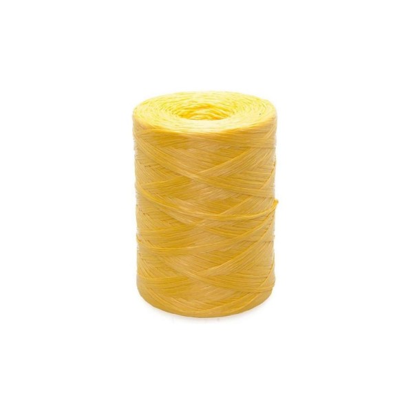 Полипропиленовый ленточный шпагат Стройбат 1200 текс, желтый, 110 м 2745312