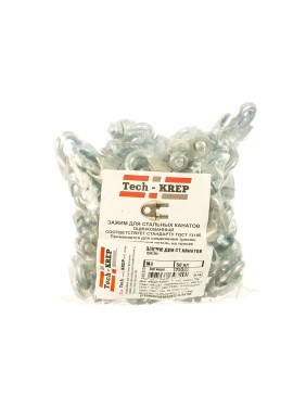 Зажим для каната Tech-Krep DIN741 M8 125342
