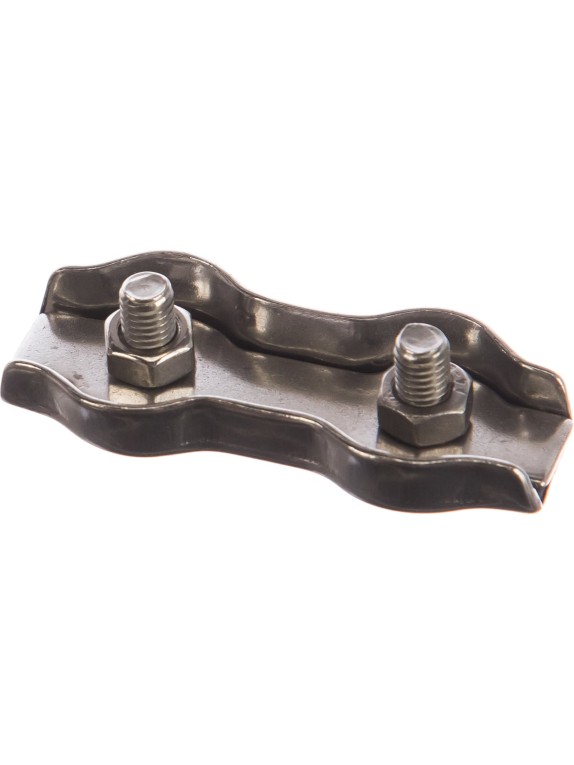 Зажим троса ГОСКРЕП DUPLEX D5 мм нержавеющая сталь 1 шт. 10-0026240