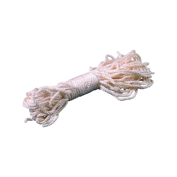 Рыболовная веревка ЕВРОПАРТНЕР крученая, 3 пряди, капрон, D6 мм, 20 м 5 2470 0