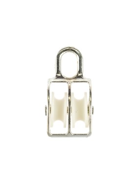 Двойной оцинкованный блок для троса, нейлоновый шкив 30мм 1шт - ярлык Tech-Krep 112731