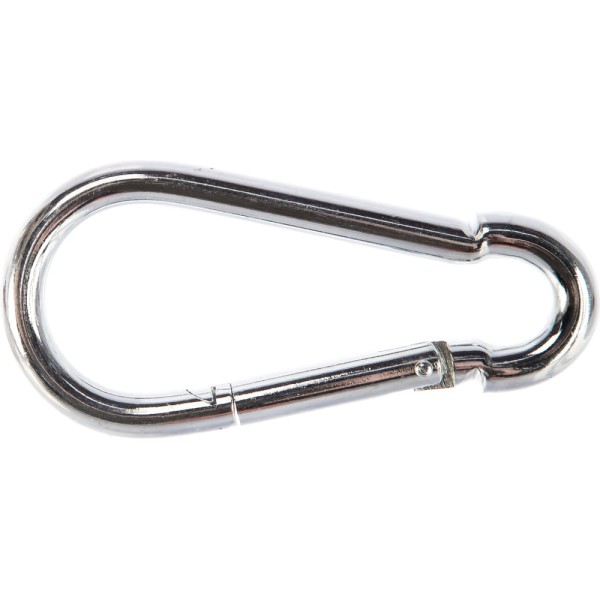 Усиленный карабин Fixbox DIN5299C 12 мм белый цинк 1 шт 243470