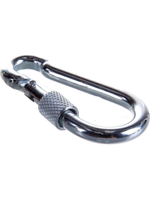 Карабин с фиксатором Tech-Krep DIN 5299 D 6х60 50 шт УТ-00011067