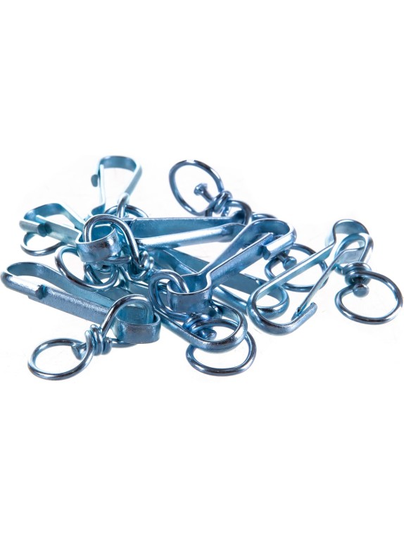 Карабин Tech-Krep тип 125 TA-V 50мм с вертлюгом 100шт УТ-00011623