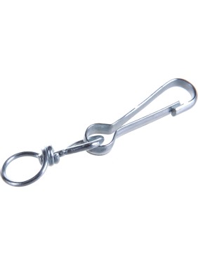 Карабин Tech-Krep тип 125 TA-V 60мм с вертлюгом 100шт УТ-00013898