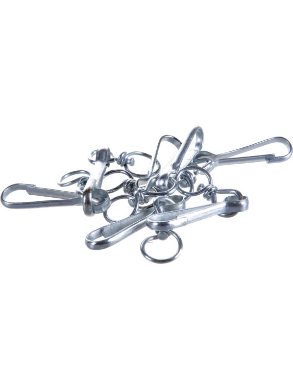 Карабин Tech-Krep тип 125 TA-V 60мм с вертлюгом 100шт УТ-00013898