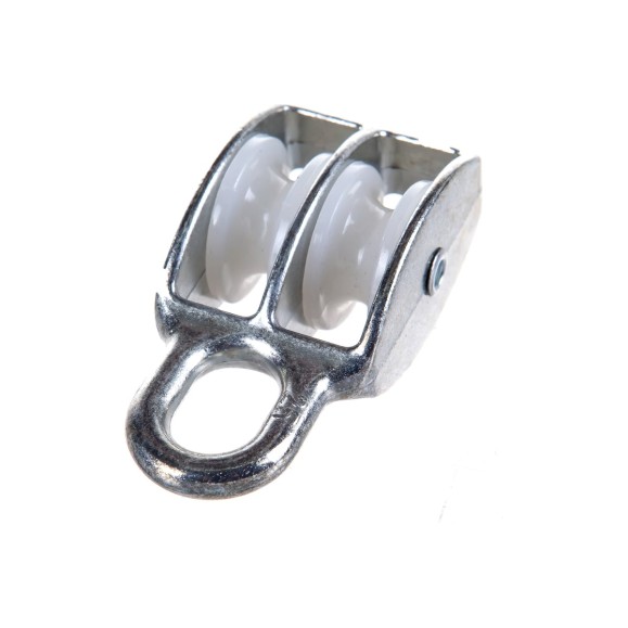 Двойной блок Tech-Krep BK-Duplex-PL нейлон 25мм 12шт 00007711