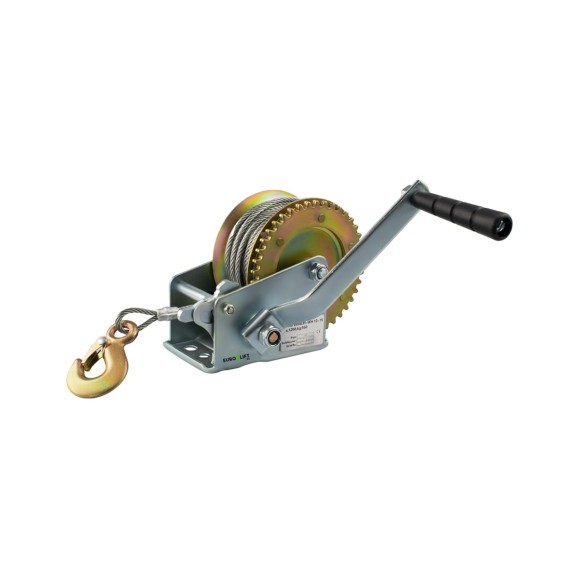 Барабанная лебедка (г/п 550кг канат 15м) EURO-LIFT WH12-15 0000472