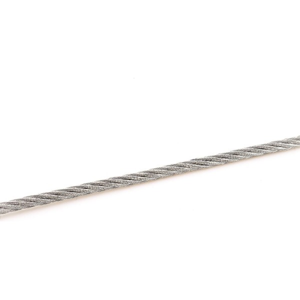 Стальной трос Стройметиз 3.0мм DIN 3055 цинк 20м уп.подвес 4140060