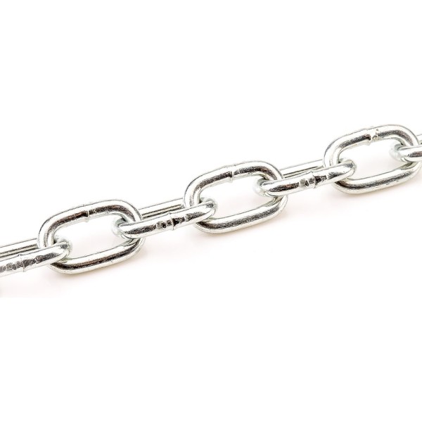 Цепь Стройметиз М4 DIN 766 короткозвенная 5 м пакет 417425