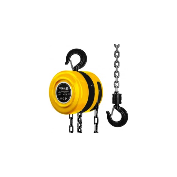 Цепная таль VOREL 3м х 3000кг 80753 Цепная таль VOREL 3м х 3000кг 80753