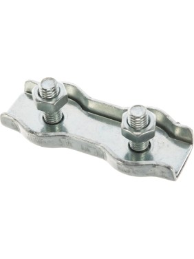 Канатный двойной зажим КРЕП-КОМП Duplex 8мм 15шт зд8ф