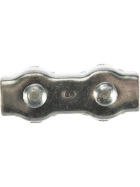 Канатный двойной зажим КРЕП-КОМП Duplex 8мм 15шт зд8ф