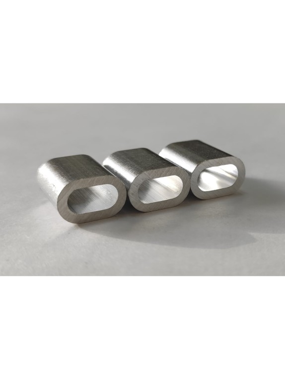 Зажим для тросов Tech-Krep DIN 3093 ZT AL 4мм 100шт УТ-00011616