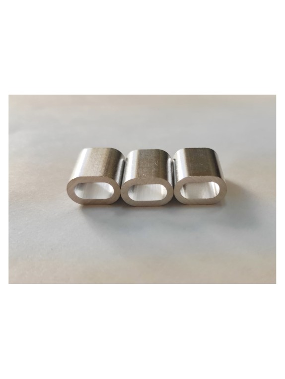 Зажим для тросов Tech-Krep DIN 3093 ZT AL 4мм 100шт УТ-00011616