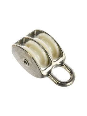 Двойной оцинкованный блок для троса, нейлоновый шкив 40мм 1шт - ярлык Tech-Krep 112732