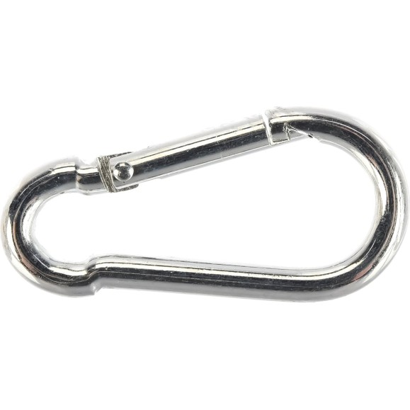 Усиленный карабин Fixbox DIN5299C 5 мм белый цинк 1 шт 029990