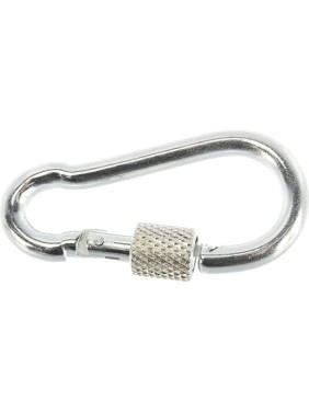 Карабин с фиксатором Tech-Krep DIN 5299 D 5х50 50 шт УТ-00011066