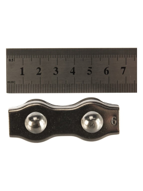 Зажим троса ГОСКРЕП DUPLEX D6 мм нержавеющая сталь 1 шт. 10-0026250