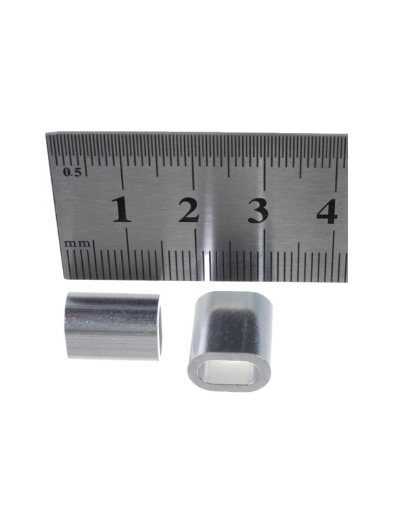 Зажим для троса Tech-Krep алюминиевый DIN 3093 М4 125331