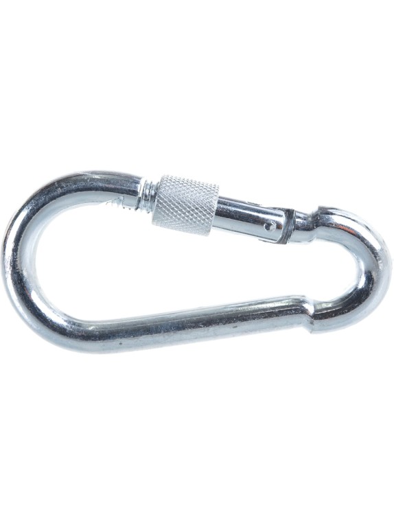 Карабин с фиксатором Саморезик 10х100 DIN 5299 D 5шт DIN5299D-10х100-5