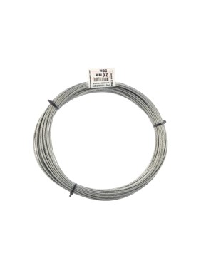 Стальной трос для растяжки DIN 3055, 2 мм, 30 м Tech-Krep 127844