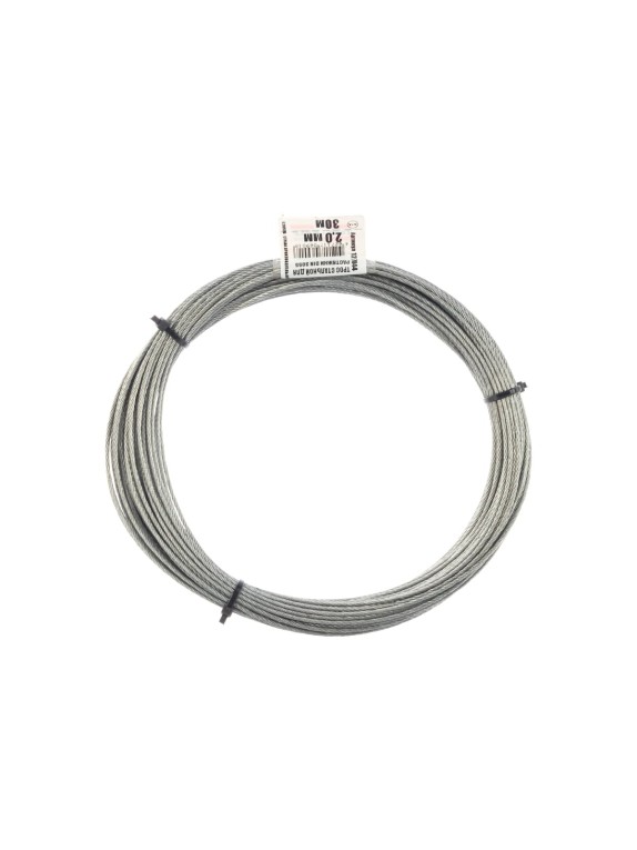 Стальной трос для растяжки DIN 3055, 2 мм, 30 м Tech-Krep 127844