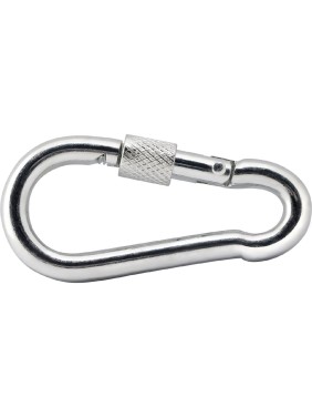 Карабин с фиксатором Tech-Krep DIN 5299 D 10х100 25 шт УТ-00012198