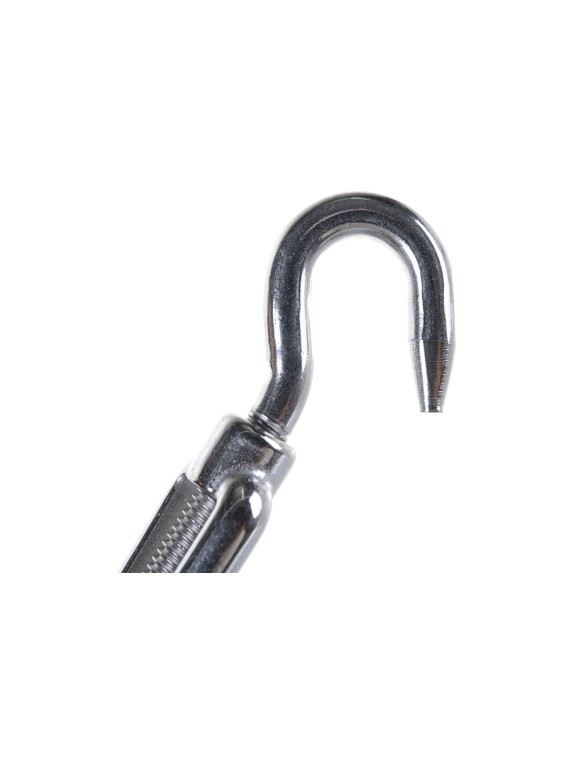 Талреп ЕВРОПАРТНЕР открытый, крюк-кольцо, М6х90, нержав. сталь, 1 шт G1 7246