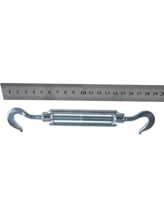 Талреп ЗУБР М8 DIN 1480 крюк-крюк, кованая натяжная муфта 304366-08