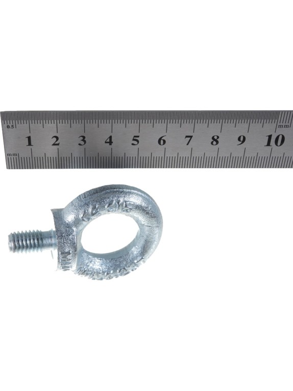 Рым-болт VIPкрепеж оцинкованный М10 1 шт 32504 VIPS