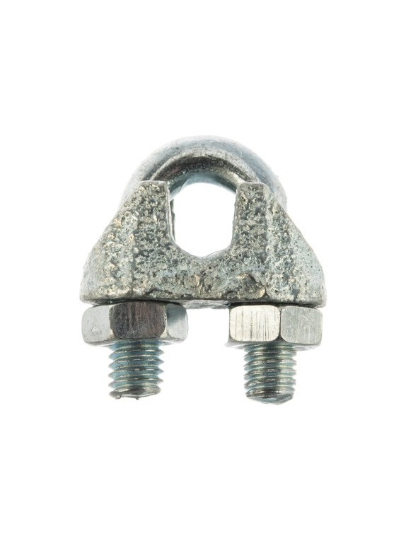 Дугообразный зажим троса 5мм DIN741 2шт - ярлык Tech-Krep 102736