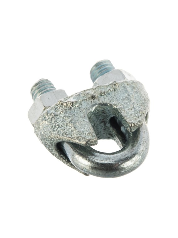 Дугообразный зажим троса 5мм DIN741 2шт - ярлык Tech-Krep 102736