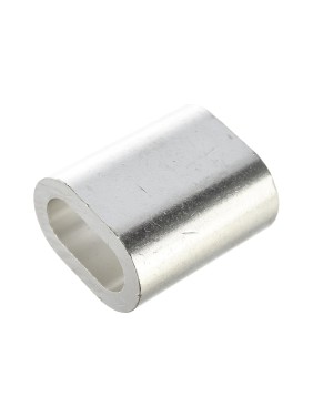 Прижимной зажим-наконечник для троса 10мм DIN 3093 1шт - ярлык Tech-Krep 102762